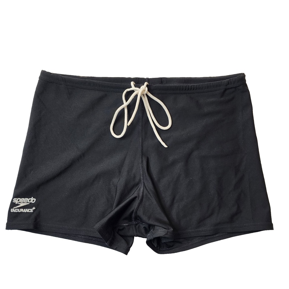 Speedo Endurance Womens Drawstring Lined Shorts Size 34 (4)